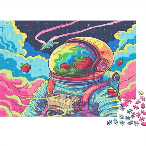 Astronaut Weltraum Fantasy Rätsel Für Erwachsene |Weltraum Fantasy| 1000pcs (75x50cm) Puzzles Lernspiele Home Decor Puzzles von KWFYBEHZ