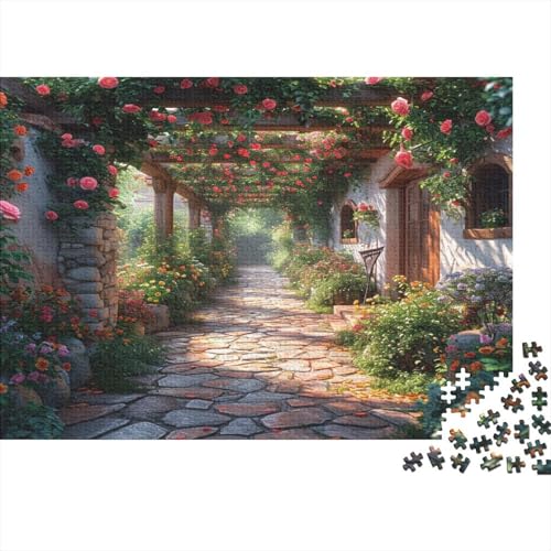 Blumen Rätsel Für Erwachsene |Garten| 1000pcs (75x50cm) Puzzles Lernspiele Home Decor Puzzles von KWFYBEHZ