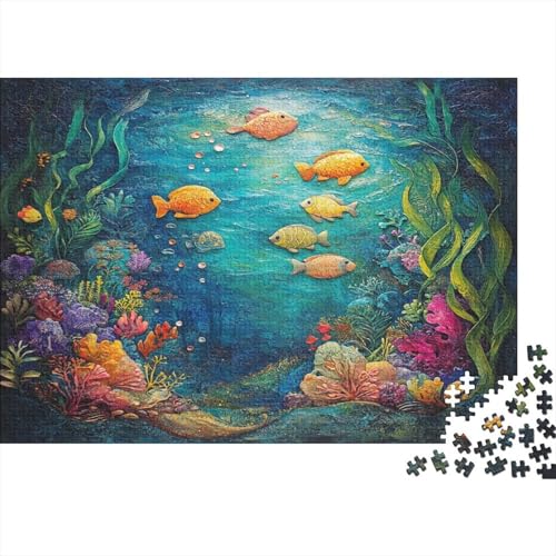 Cartoon Puzzle 1000pcs (75x50cm) Erwachsene Mystische Unterwasserkunst Puzzle,Home Decor von KWFYBEHZ