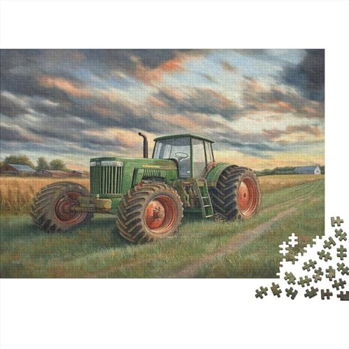 DIY Puzzles 1000pcs (75x50cm) Für Erwachsene Classic Traktors of The Midwest - Bauernhof Puzzles Für Erwachsene Puzzle-Lernspiele von KWFYBEHZ