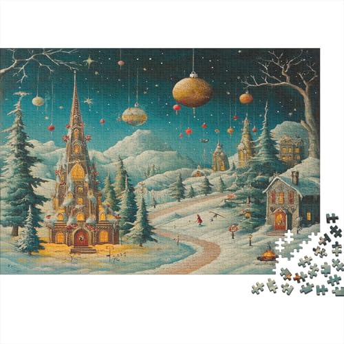 Fantasy-Wunderland Rätsel Für Erwachsene |Festivalthema| 1000pcs (75x50cm) Puzzles Lernspiele Home Decor Puzzles von KWFYBEHZ