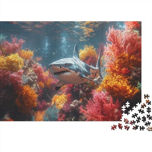 Puzzle 1000pcs (75x50cm) Erwachsene Koralle Hölzern Puzzles Für Erwachsene,Lustige Spielrätsel Für Erwachsene Klares Wasser Hölzern Puzzles Für Teenager von KWFYBEHZ