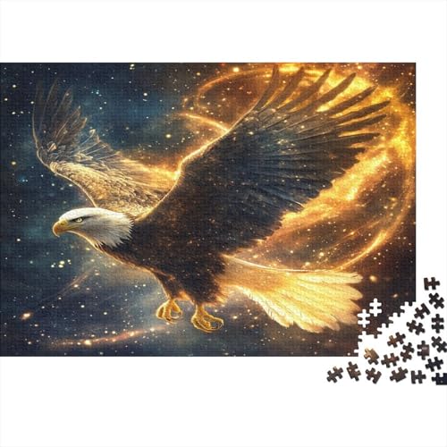 Puzzles 1000pcs (75x50cm) Für Erwachsene Adler Puzzles Für Erwachsene Puzzle-Lernspiele Magische Energie von KWFYBEHZ