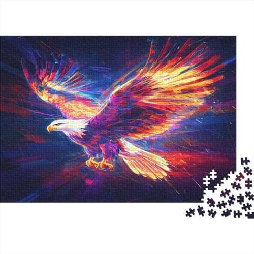 Puzzles 1000pcs (75x50cm) Für Erwachsene Palettenstil Puzzles Für Erwachsene Puzzle-Lernspiele Stunning Adler von KWFYBEHZ