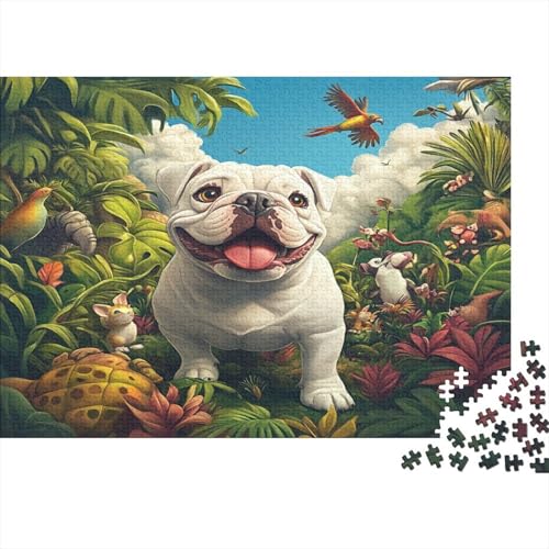 Tropical LandsUmhang 1000pcs (75x50cm) Puzzle Für Erwachsene Hund Rätsel,Schwieriges Rätsel,DIY Geschicklichkeitsspiele Für Die Ganze Familie von KWFYBEHZ