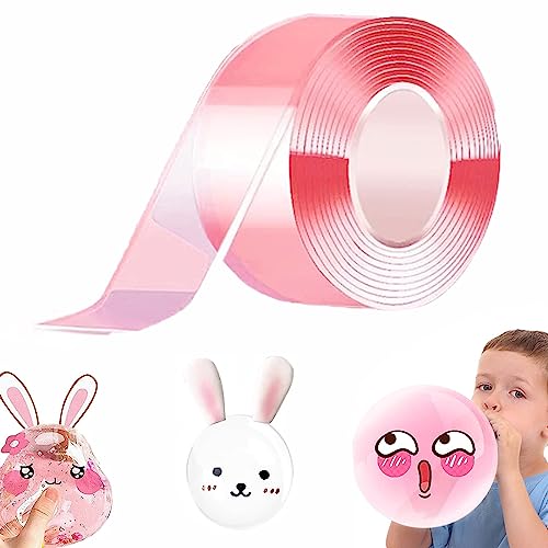 Bubble DIY Craft Kit,Bubble Tape DIY,Blowing Bubble Tape,Traceless Adhesive Tape zur Herstellung von Blasen,Bubble DIY Craft Kit für Mädchen, Jungen von KWHSUN