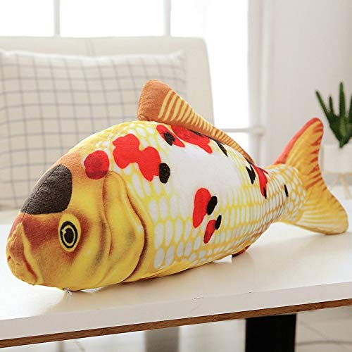 KWIBYBGS 20–140 cm, Fisch, Koi-Karpfen, Plüschtiere, Lebensecht,Füllte Wasserfische, Modisches Kissen Für Kinderschenk/5/140Cm von KWIBYBGS