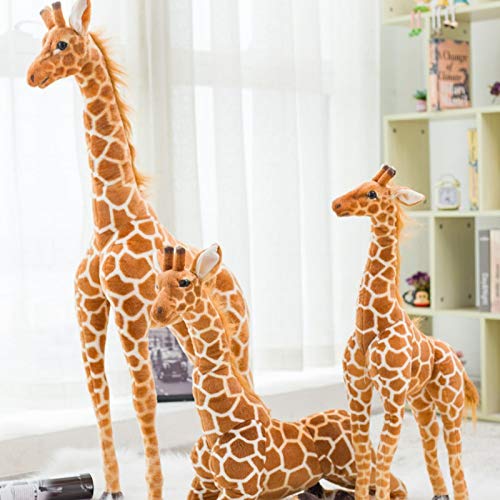 KWIBYBGS 35–120 cm Riesigiraffen-Plüschtiere, Süßes Stofftier, Weiche Giraffe, Puppe,Burtstagsgeschenk, Kinderspielzeug/60Cm von KWIBYBGS