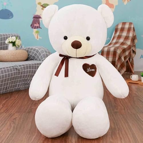 KWIBYBGS 60–120 cm Panda-Puppe, Teddybär, Plüschtier, Große Puppe, Süßes Schlafendesburtstagsgeschenk Für Mädchen/B/100Cm von KWIBYBGS