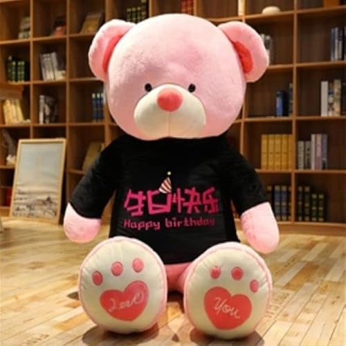 KWIBYBGS 60–120 cm Panda-Puppe, Teddybär, Plüschtier, Große Puppe, Süßes Schlafendesburtstagsgeschenk Für Mädchen/J/80Cm von KWIBYBGS