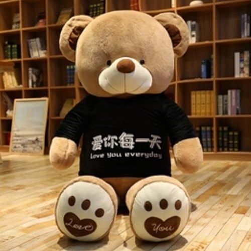 KWIBYBGS 60–120 cm Panda-Puppe, Teddybär, Plüschtier, Große Puppe, Süßes Schlafendesburtstagsgeschenk Für Mädchen/K/100Cm von KWIBYBGS