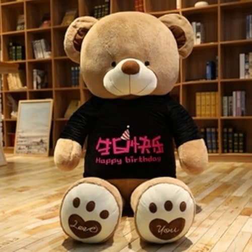 KWIBYBGS 60–120 cm Panda-Puppe, Teddybär, Plüschtier, Große Puppe, Süßes Schlafendesburtstagsgeschenk Für Mädchen/M/100Cm von KWIBYBGS