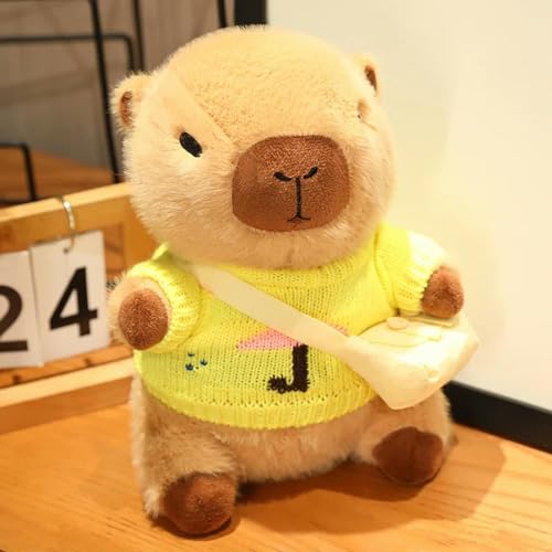 KWIBYBGS Capybara-Puppe, Plüschtier, Cartoon-Tierplüsch, Kindergeburtstag/16/23Cm von KWIBYBGS