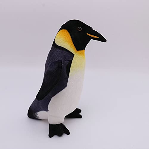 KWIBYBGS Niedliches Pinguin Plüschtier Echte Pinguine Plüschpuppenesschenk Modespielzeug Für Kinder Großesburtstagsgeschenk/Black/45Cm von KWIBYBGS