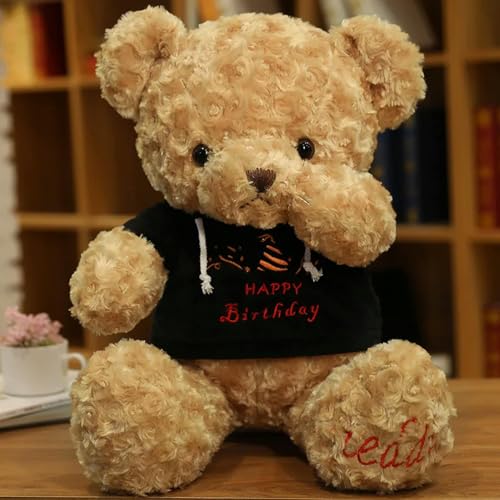 KWIBYBGS Teddybär Plüschtier Bär Plüschpuppe Plüschpuppe Stofftier Plüschtier Kissen Kindergeburtstagsgeschenk/27/80Cm von KWIBYBGS