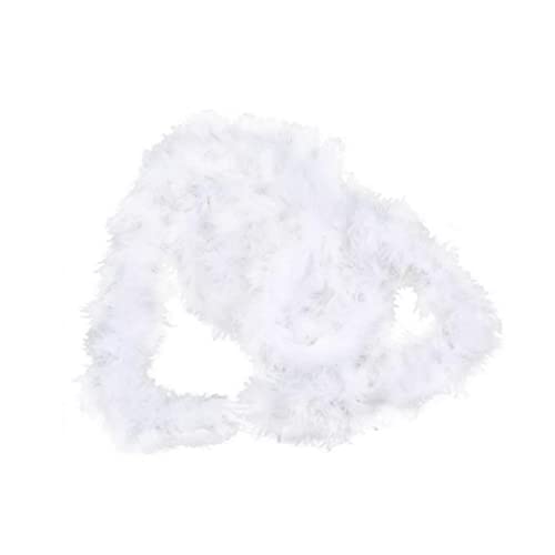 KYEQATY BOA White Boas Ribbon Stripes Dekorative Girlande für Weihnachtsbaum 5pcs 2m Weihnachtsbaumdekoration von KYEQATY