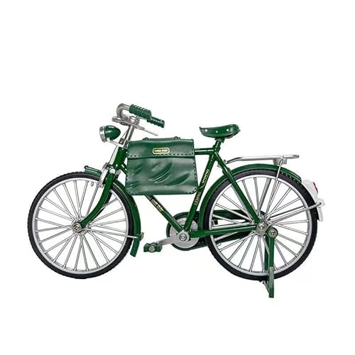 KZGMMHY8 Simuliertes Fahrrad-Modell, Kinder-Kombinations-Spleißspielzeug, auch ein Fahrrad-Desktop-Dekoration, Geschenk (grün) von KZGMMHY8