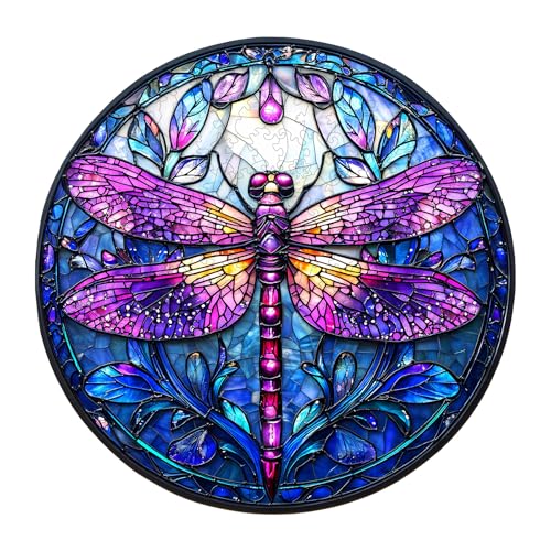 KaayeeWood Holzpuzzle Erwachsene,200 Teile Heilige Libelle Holz Puzzle,Einzigartige Wooden Puzzle Mit Box Aus Holz Geburtstagsgeschenk für Erwachsene und Kinder KaayeeWood Holzpuzzle Erwachsene,200 Teile Heilige Libelle Holz Puzzle,Einzigartige Wooden Puzzle Mit Box Aus Holz Geburtstagsgeschenk für Erwachsene und Kinder von KaayeeWood