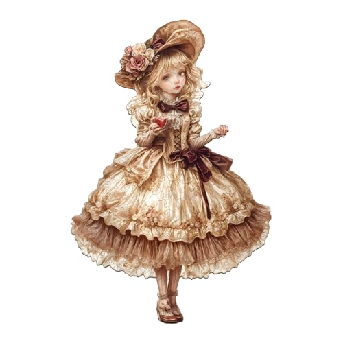 KaayeeWood Holzpuzzle Erwachsene,300 Teile Holzpuzzles für Erwachsene, Süße Puppe Holz Puzzle,Einzigartige Wooden Puzzle Mit Box Aus Holz Geburtstagsgeschenk für Erwachsene und Kinder KaayeeWood Holzpuzzle Erwachsene,300 Teile Holzpuzzles für Erwachsene, Süße Puppe Holz Puzzle,Einzigartige Wooden Puzzle Mit Box Aus Holz Geburtstagsgeschenk für Erwachsene und Kinder von KaayeeWood