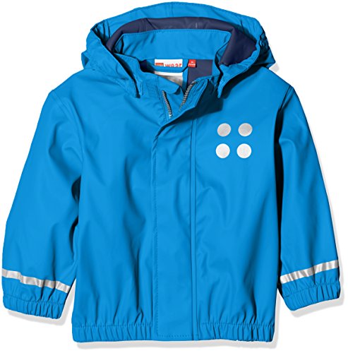 LEGO Wear Baby-Jungen Justice 101-RAIN Jacket Regenjacke, Blau (Blue 556), Gr. 86 von Kabooki