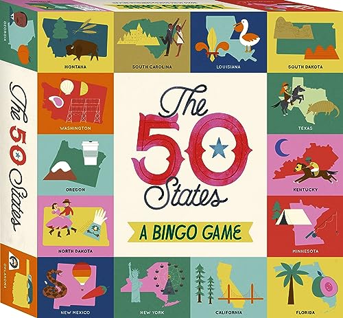 The 50 States: A Bingo Game von Kaddo