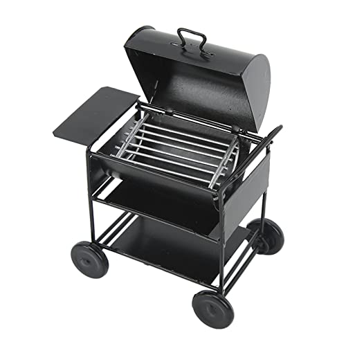 Kadimendium 1/12 Barbecue-Modell, Mini-Puppenhaus-Grill, Realistische Form, Solide, Gut Gestaltet für 1/10 RC Crawler von Kadimendium