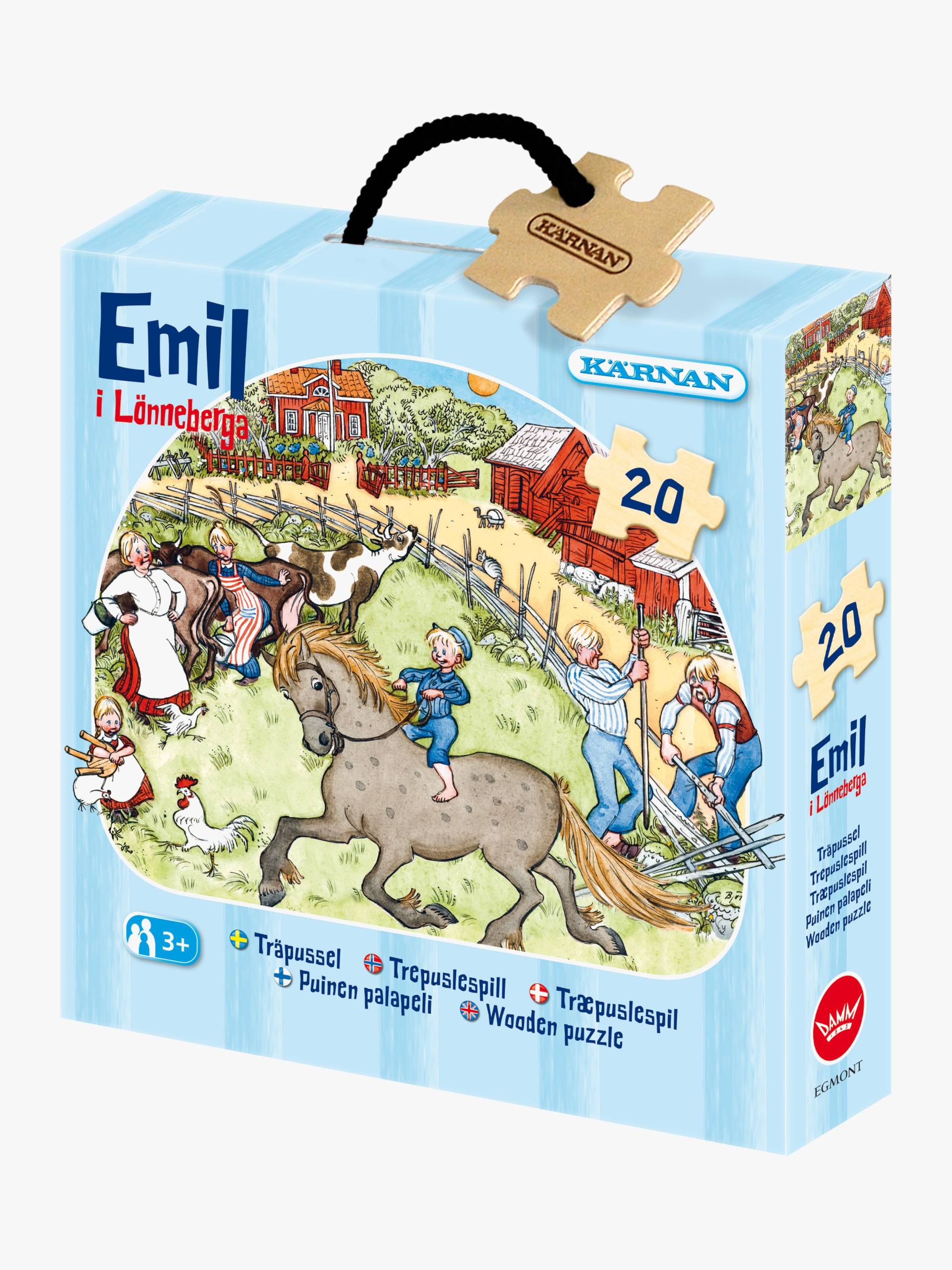 Egmont Kärnan Michel Aus Lönneberga Holzpuzzle 20 Teile Egmont Kärnan Michel Aus Lönneberga Holzpuzzle 20 Teile von Kärnan