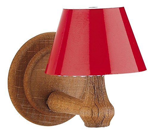 Kahlert Licht 10358 Puppenhauszubehör, holzfarben, rot, schwarz von Kahlert Licht