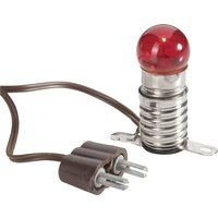 Kahlert Licht 60601 Beleuchtung Glühlampe mit Metallsteg Rot E10 3.5V von Kahlert Licht