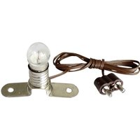 Kahlert Licht 60895 Beleuchtung Glühlampe mit Metallsteg Klar E10 3.5V von Kahlert Licht