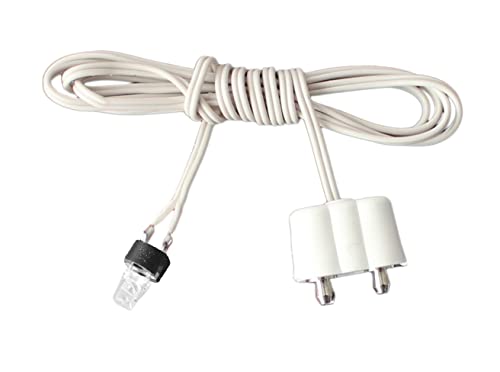 Kahlert Licht 69806 LED-Beleuchtung mit Kabel und Stecker, weiß, transparent von Kahlert Licht