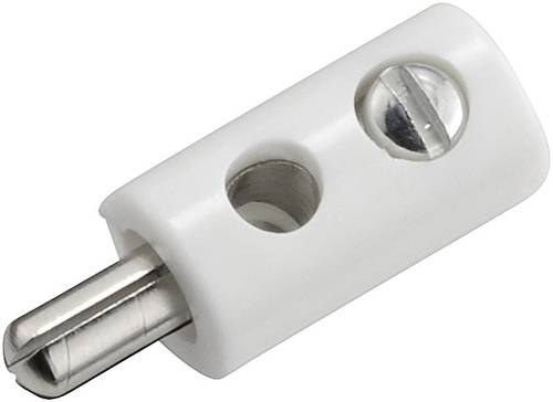 Kahlert Licht Miniatur-Bananenstecker Stecker, gerade Stift-Ø: 2.6mm Braun von Kahlert Licht