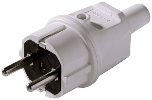 Kaiser 514/gr Schutzkontaktstecker PVC 250V Grau IP44 von Martin Kaiser