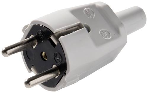 Martin Kaiser 520/kws Schutzkontaktstecker PVC 250V Kalkweiß IP20 von Martin Kaiser