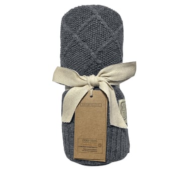 Kaiser Babydecke WOOL Merino wolle graphite von Kaiser