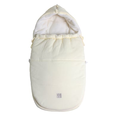 Kaiser Winter Babyschalen Fußsack JERSEY HOOD vanille ice von Kaiser