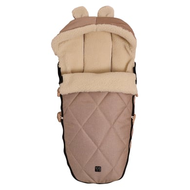 Kaiser Winterfußsack XL EARS WOOL sand melange von Kaiser