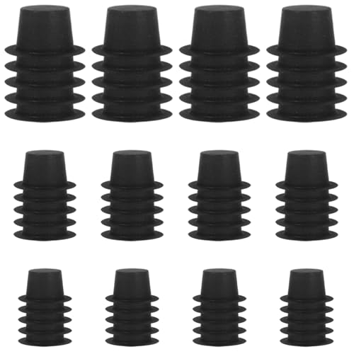 60pcs Mini Top Hut, 1.18/1,57/2.56 PVC Black Top Hat, niedlicher DIY Tiny Top Hut für Schneemann Puppen Cupcakes Cakes Crafts Christmas Party Dekorpuppen Hüte von Kalastussaari