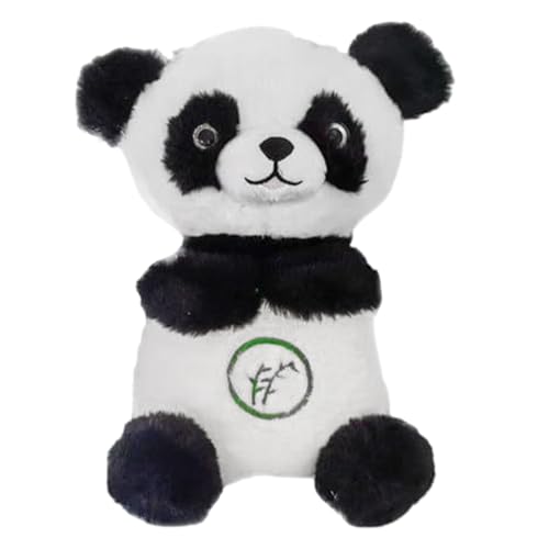 Atemgefüllte Tier 13x6x6 '' realistisch glühend Panda Plüsch mit Schlaflied und Atembewegung kuscheliger Atmen ausgestopfte Tiere für Angst, besseres Schlaf -Atmen -Stofftier von Kalastussaari