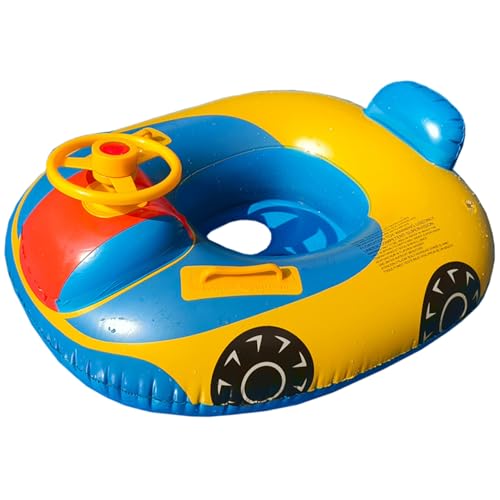 Kalastussaari Baby Swimmingpool schwimmt, aufblasbarer Autopool schwimmt mit Lenkradhorn, Schwimmen mit 2 Griffen für 0-4 Jahre Mädchen Jungen Kalastussaari Baby Swimmingpool schwimmt, aufblasbarer Autopool schwimmt mit Lenkradhorn, Schwimmen mit 2 Griffen für 0-4 Jahre Mädchen Jungen von Kalastussaari