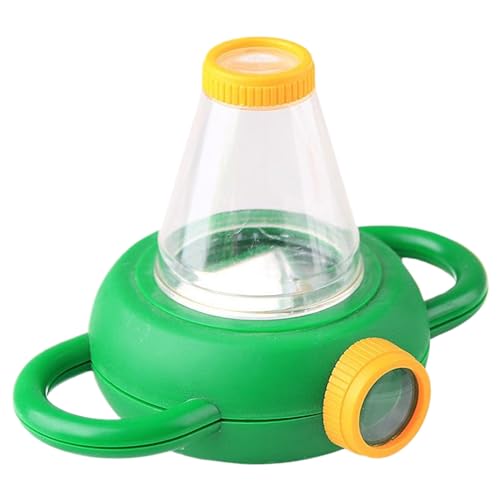 Kalastussaari Bug Lupe für Kinder 8x5 Bug Catcher mit Vergrößerung von Glas Bildungsinsekten -Bug -Viewer, Bug Box für Wissenschaft Nature Exploration Tool Probe Viewer Bug Catcher für Kinder von Kalastussaari