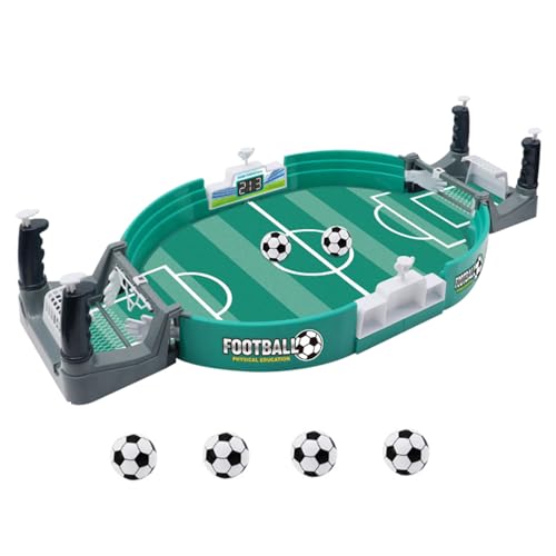 Kalastussaari Fußballtisch Interaktives Spiel mit 6 Mini-Fußbällen Eltern-Kind-Table-Fußball-Bildungsfußball-Tischspiel Desktop-Fußballspiele für Partyversorgungen Fußballtischspiel von Kalastussaari