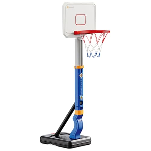 Kalastussaari Pool Basketball Hoop, verstellbare Höhe Pool Basketball Hoop Pool mit 4 Bällen, ABS -Plastikbasketball -Hoop für Kindergeschenke, Außenbasketball -Hoop im Freien von Kalastussaari