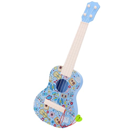 Kindergitarrenspielzeug 21 -Zoll -Kleinkind -Gitarre Realistische Ukulele -Spielzeug mit verstellbaren Turnern 4 Strings Ukulele mit Pick Musical Instruments Geschenk für Jungen Mädchen im Alter von von Kalastussaari