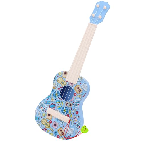 Kindergitarrenspielzeug 21 -Zoll -Kleinkind -Gitarren -Realistische Ukulele -Spielzeug mit verstellbaren Turnern 4 Strings Ukulele mit Pick Musical Instruments Geschenk für Jungen Mädchen im Alter vo von Kalastussaari