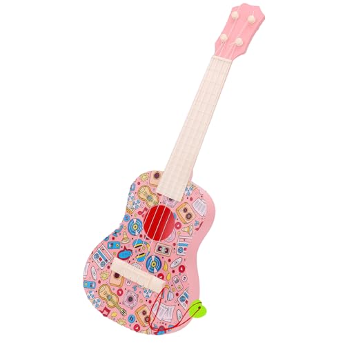 Kindergitarrenspielzeug 21 -Zoll -Kleinkindgitarren -Realistische Ukulele -Spielzeuge mit verstellbaren Turnern 4 Strings Ukulele mit Pick Musical Instruments Geschenk für Jungen Mädchen im Alter von von Kalastussaari