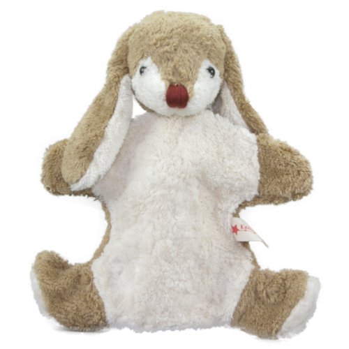 Kallisto Handpuppe "Hase Benni" - Kuscheltiere Bio-Baumwolle Made in Germany von Kallisto