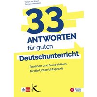 33 Antworten für guten Deutschunterricht von Kallmeyer