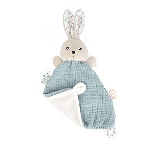 KALOO - K'Doux - Doudou Hase Tauben Colombe - Himmelblau - Material Lange - 20 cm - Ab Geburt, K969947 von KALOO