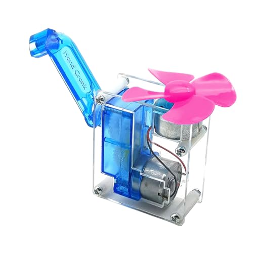 Handgenerator Hausgemachte Fan Modell Generator Wissenschaft Experiment Kits & Bildung Modell für Kinder Schule Handgenerator Hausgemachte Fan Modell Generator Wissenschaft Experiment Kits & Bildung Modell für Kinder Schule von Kalttoy
